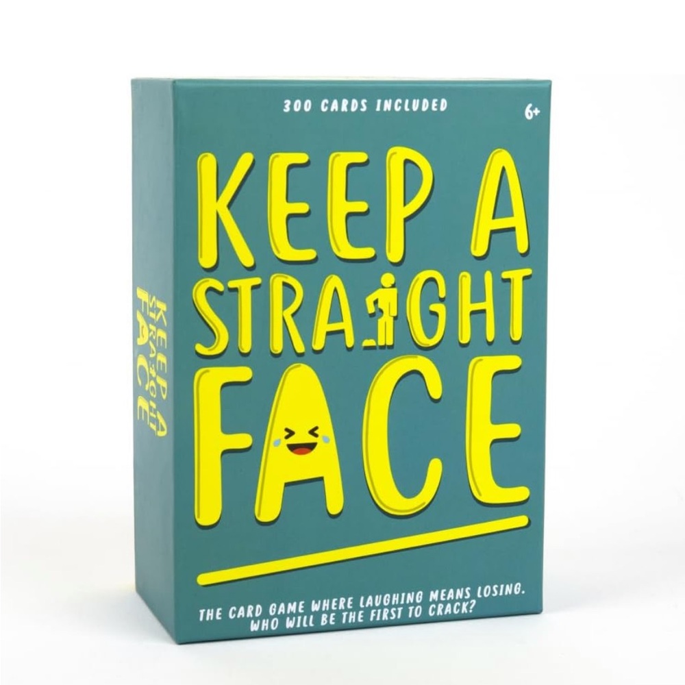 NIB Keep a straight face 300-card game